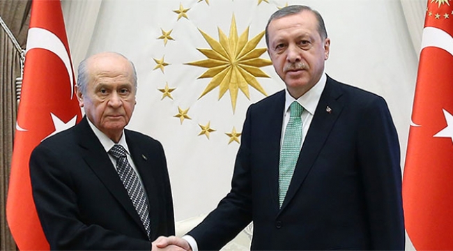 Erdoğan, MHP Lideri Bahçeli'yi kabul etti!