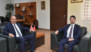 Mehmet Ay Zafer Aktaş'a hayırlı olsun ziyaretinde bulundu