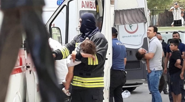 12 katlı bir binada yangın
