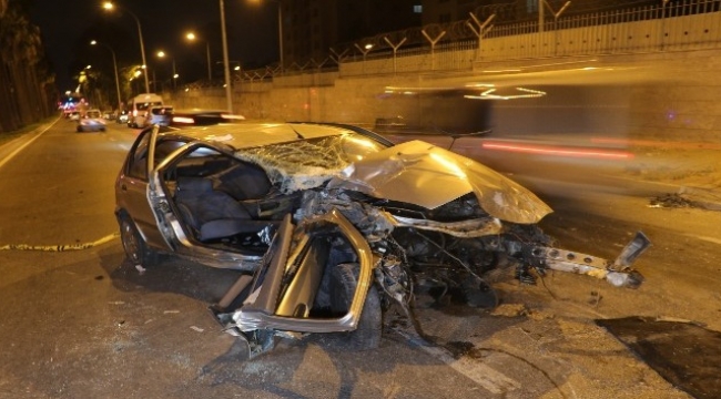 Adana'da feci kaza