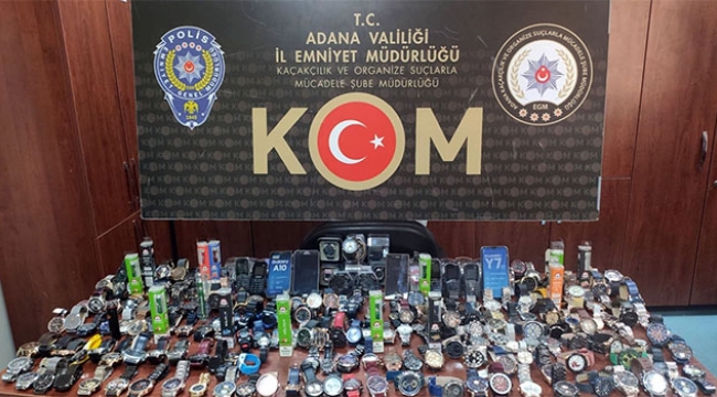 Adana'da kaçakçılık operasyonları sürüyor...