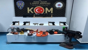 Adana'da silah kaçakçılığı operasyonu