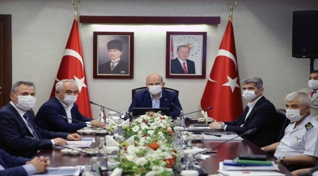 Adana’da Soylu başkanlığında güvenlik toplantısı