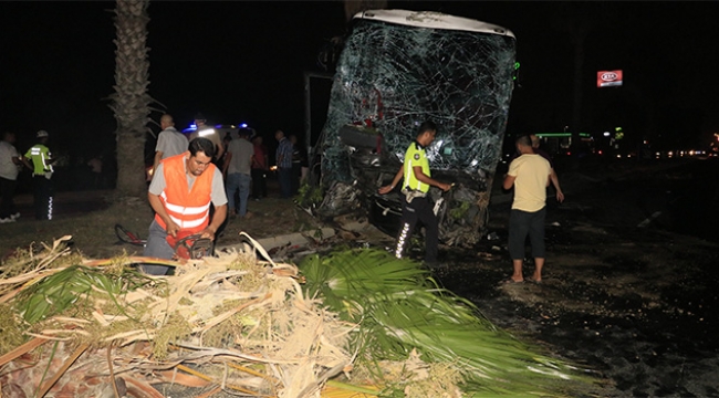 Adana'da yolcu otobüsü dehşeti