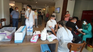 AOSB çalışanlarına antikor testi