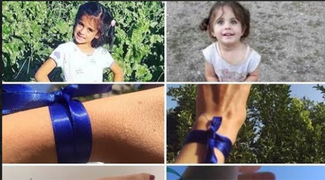 ‘Çocuklar için mavi kurdele tak!’