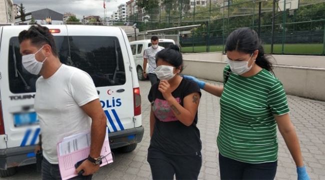 Genç kadın uyuşturucu ticaretinden gözaltına alındı