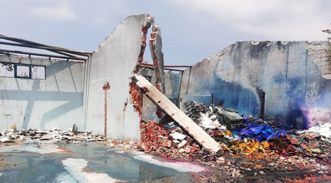 Havai fişek fabrikasındaki patlamada 184 bölümde hasar tespit edildi