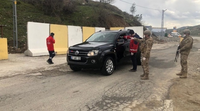 11 ev karantinaya alındı