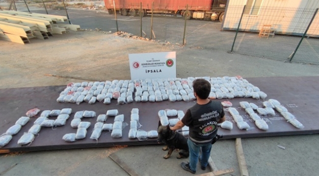 13 milyon 600 bin lira değerinde esrar ele geçirildi