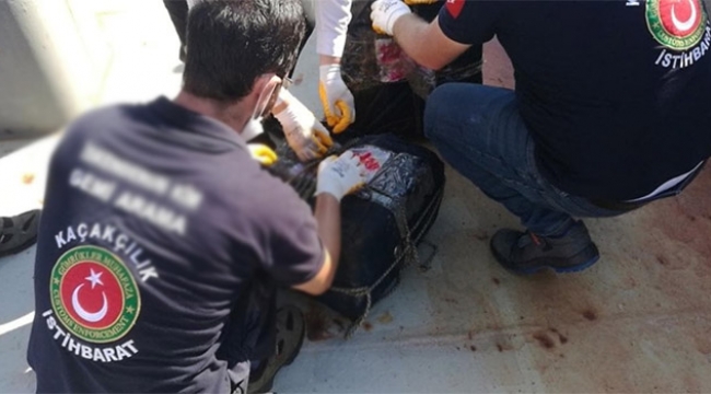 72 kilogram 563 gram kokain ele geçirildi