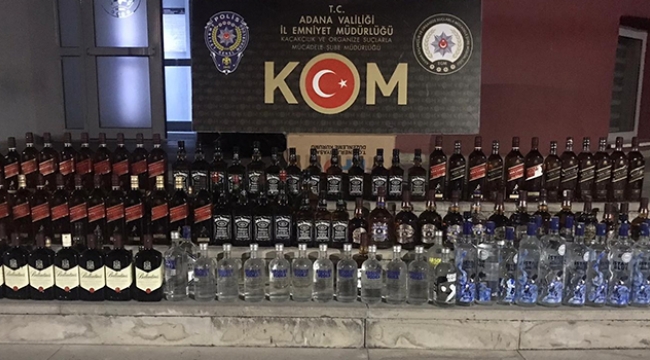 Adana'da kaçak malzeme operasyonu