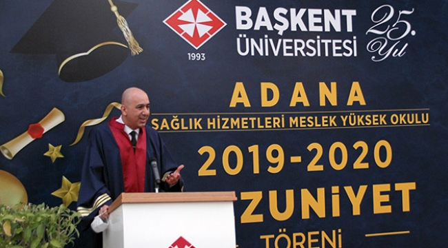Adana Sağlık Hizmetleri MYO’da mezuniyet çoşkusu