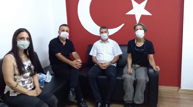 Ayhan Binboğa, Doğu ve Güneydoğu Kültür Sanat Derneğini ziyaret etti