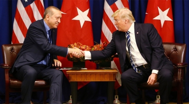 Erdoğan, Trump ile görüştü