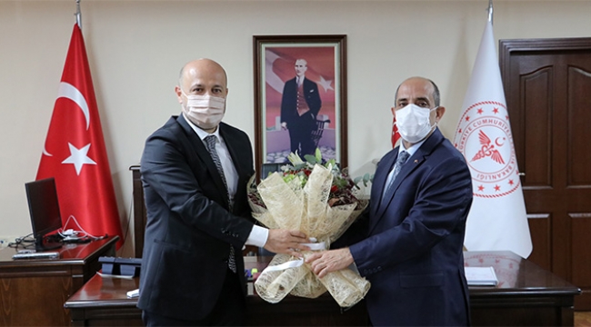 Halil Nacar göreve başladı