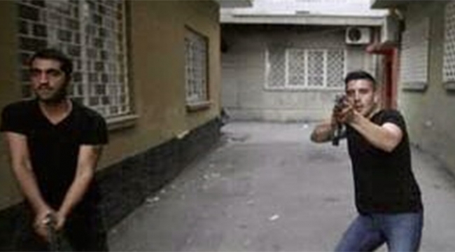 İhbar üzerine polis bastı film seti olduğu ortaya çıktı