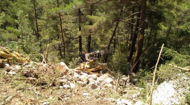 İş makinasını kurtarmak istedi canından oldu