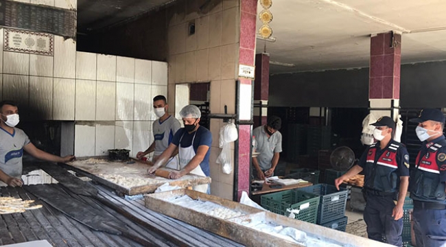 Jandarmadan ‘Huzur Ve Maske’ Denetimi