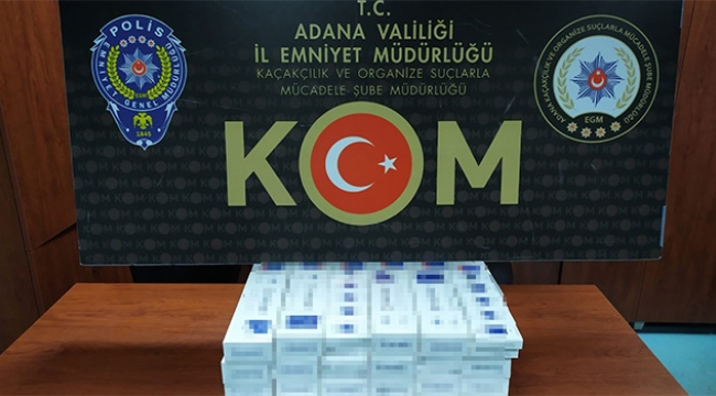 Kaçakçılık operasyonunda binlerce ürün ele geçirildi...
