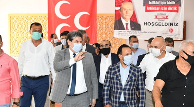MHP Adana’da 6 ilçede kongre yaptı