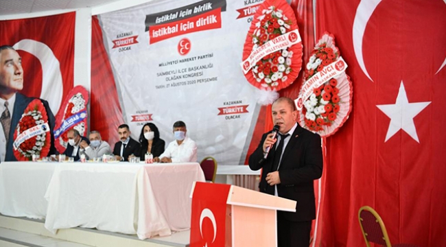 MHP Saimbeyli’de Esentürk güven tazeledi