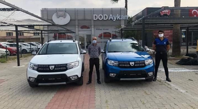 Pozantı Belediyesi’ne 2 hizmet aracı