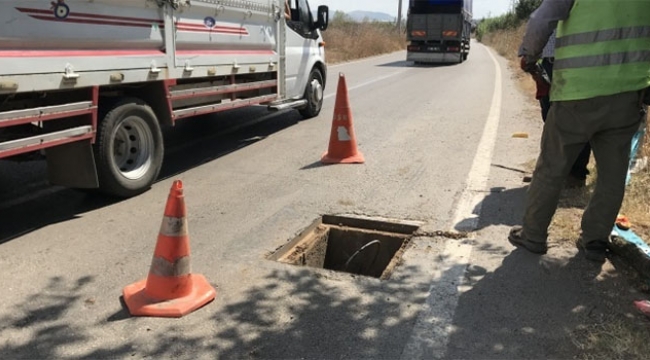 Rögar kapakları çalındı