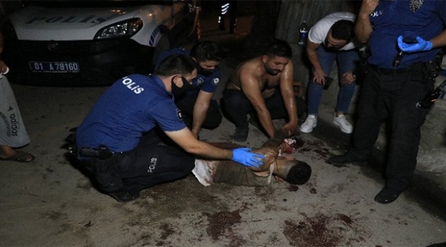 Sokak ortasında dehşet anları
