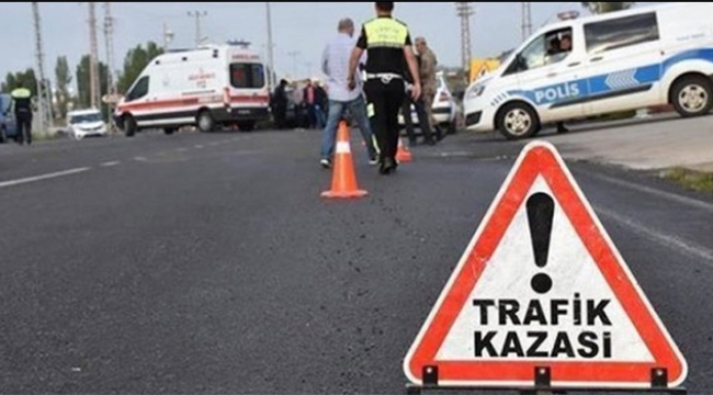 Trafik kazası: 1 ölü, 2 yaralı!