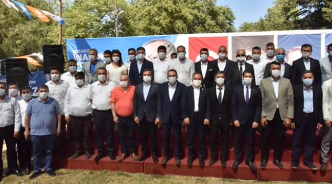 Tufanbeyli'de Birgin,Saimbeyli'de Uyanık, Kozan'da Bilgili, Feke'de Gün güven tazeledi