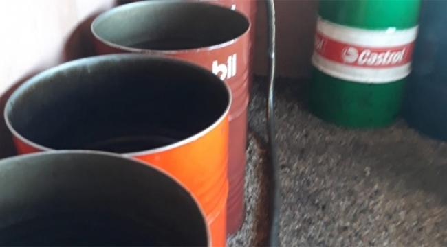 8 ton kaçak akaryakıt ele geçirildi