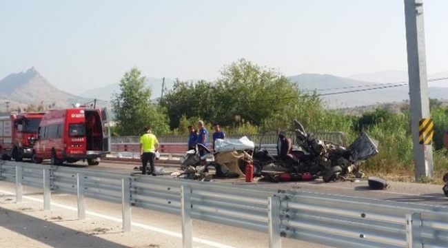 Adana'da feci kaza...
