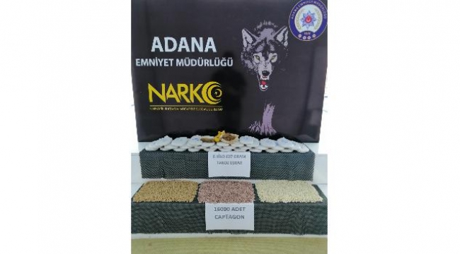 Adana'daki 6 kilo esrar ele geçirildi