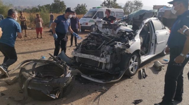 Askeri personel ve eşi feci şekilde can verdi