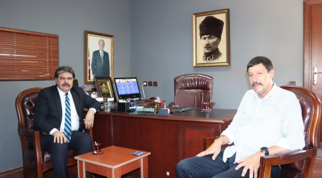 Avcı, ilk ziyaretini İzgioğlu’na yaptı