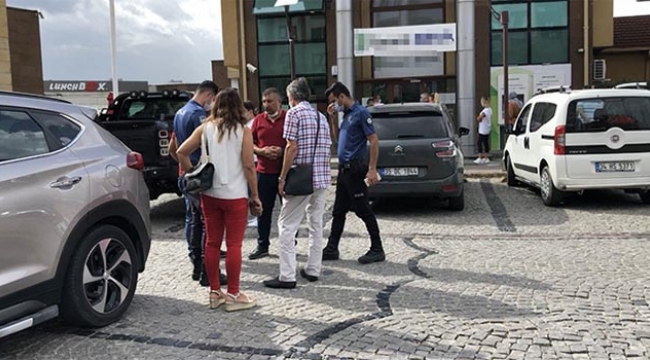 Banka sırasında binlerce lirasını çaldırdı...