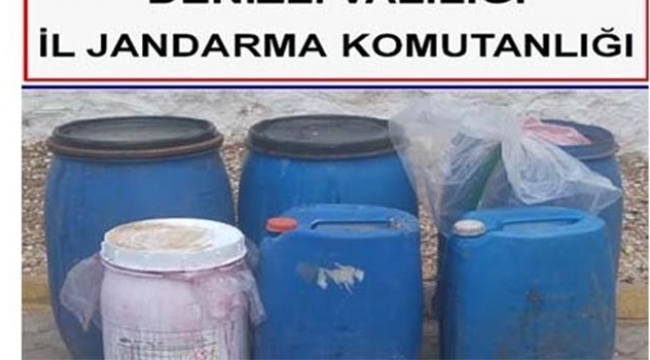 Bin 300 litre kaçak içki ele geçirildi