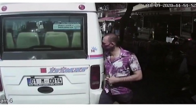 Dolmuşa binen yolcunun cep telefonunu çaldı