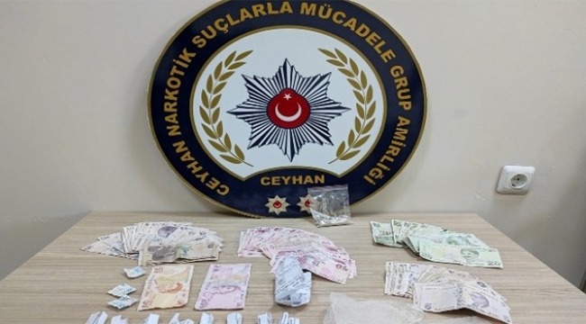 Eve uyuşturucu baskını düzenlendi
