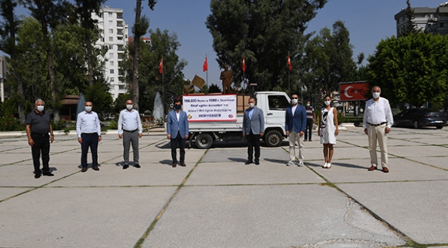 Final’den Adana Mem’e Maske Ve Dezenfektan Bağışı