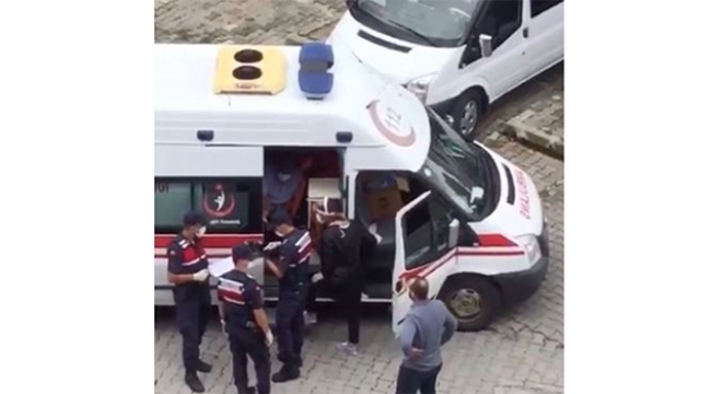 Karantinadayken kaçtı