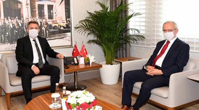 Prof.Dr. Bilgili, Vali Elban’ı ziyaret eti