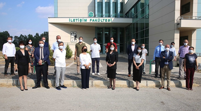Rektör Prof. Dr. Tuncel İletişim Fakültesi’ni ziyaret etti