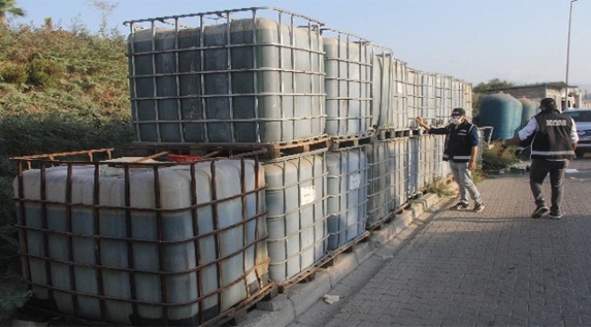 20 ton kaçak akaryakıt ele geçirildi