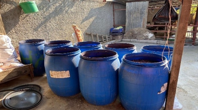 Bin 600 litre sahte içki ele geçirildi