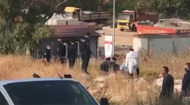 Boş bir arazide cesedi bulundu