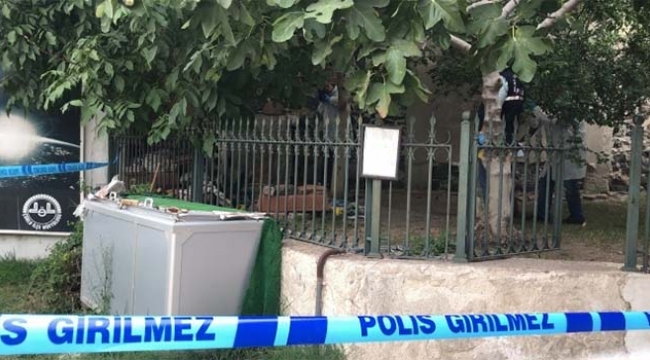 Cami avlusunda  korkunç cinayet!