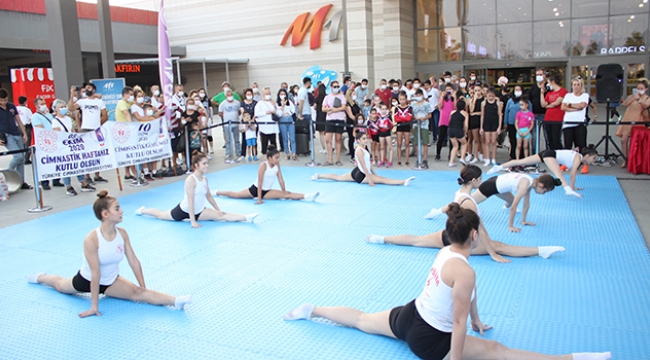 CİMNASTİK HAFTASI M1 ADANA AVM’DE KUTLANDI