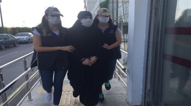 DEAŞ'lı kadın Adana'da saklandığı evde yakaladı